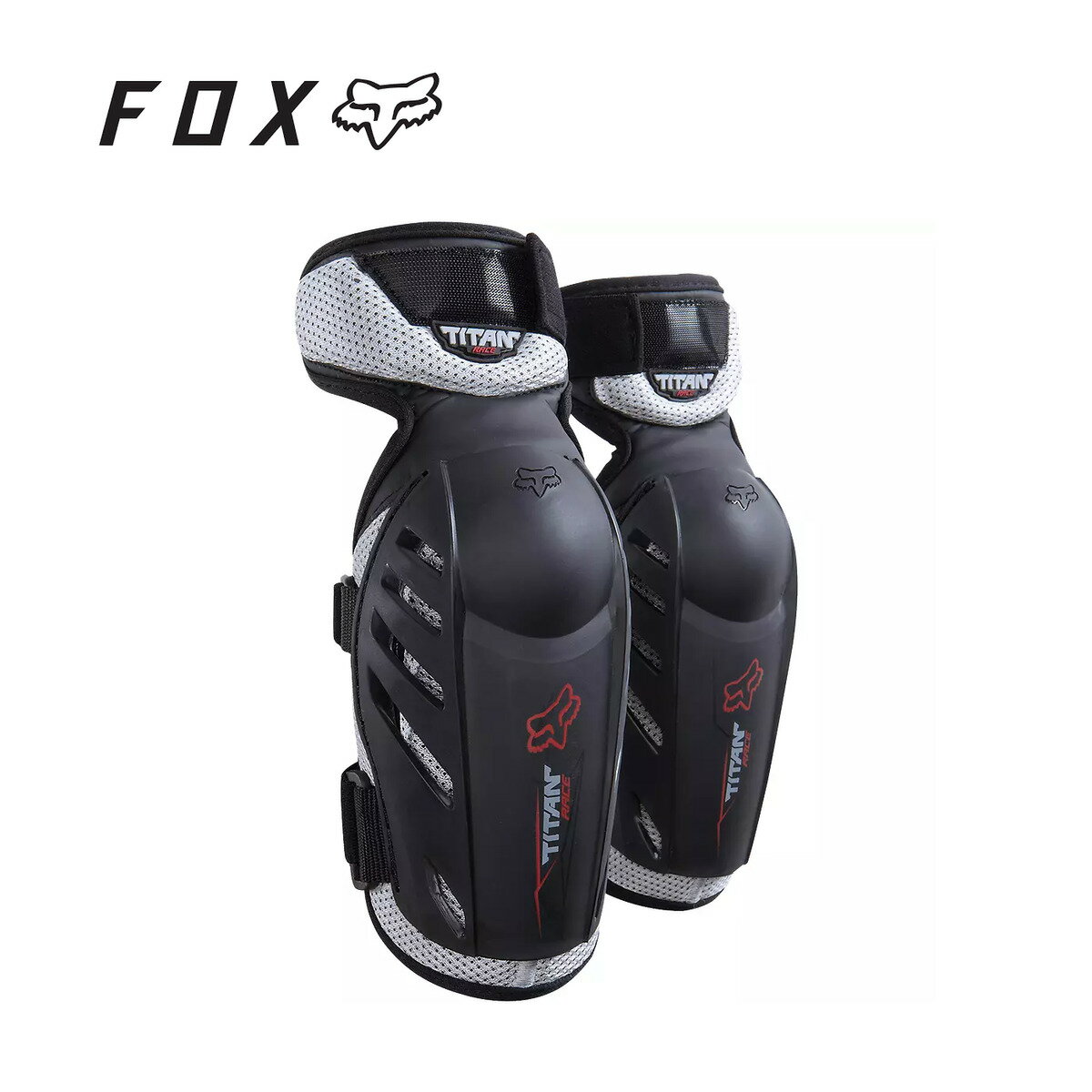 FOX RACING フォックスレーシング タイタン レース エルボーガード ブラック TITAN RACE ELBOW GUARDS Black