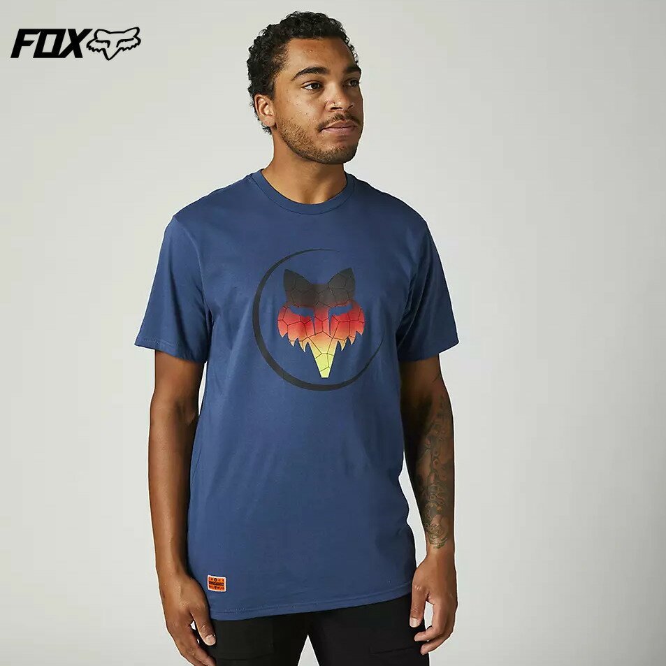 FOX RACING フォックスレーシング スカラス プレミアム Tシャツ ダーク インディゴ SKARZ PREMIUM TEE Dark Indigo