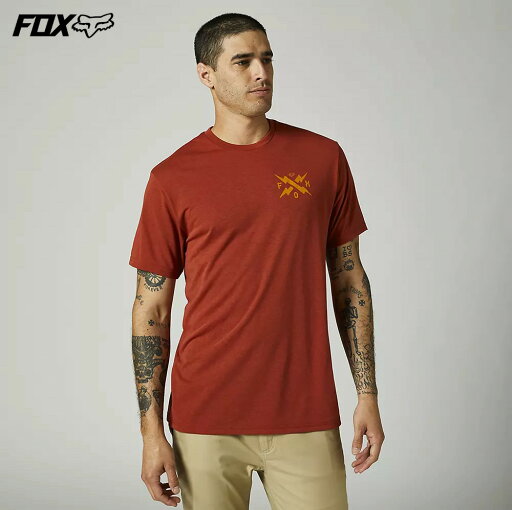 FOX RACING フォックスレーシング カリブレイト テック Tシャツ RD CLY CALIBRATED TECH TEE RD CLY FOX RACING フォックスレーシング カリブレイト テック Tシャツ RD CLY CALIBRATED TECH TEE RD CLY