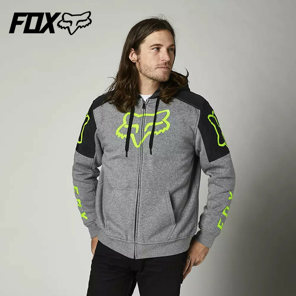 FOX RACING フォックスレーシング ペイダートサスクワッチジップパーカー ヘザーグラファイト PAYDIRT SASQUATCH ZIP HOODIE Heather Graphite