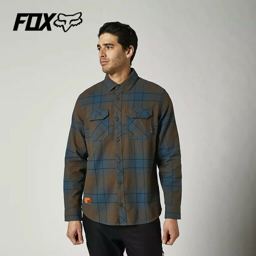 FOX RACING フォックスレーシング トレイルダスト2.0 フランネル スレートブルー TRAILDUST 2.0 FLANNEL Slate Blue FOX RACING フォックスレーシング トレイルダスト2.0 フランネル スレートブルー TRAILDUST 2.0 FLANNEL Slate Blue