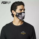 FOX RACING フォックスレーシング フォックス フェス カモ マスク ブラックカモ FOX FACE CAMO MASK Black Camo