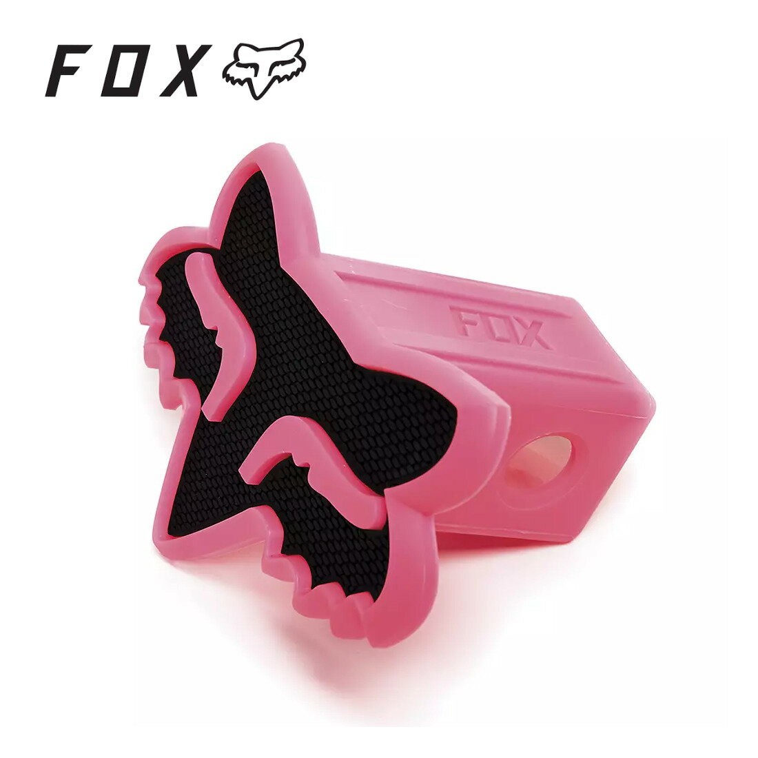 FOX RACING フォックスレーシング トレーラー ヒッチ カバー ブラック/ピンク FOX HEAD TRAILER HITCH COVER Black/Pink