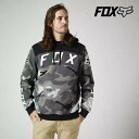 FOX RACING フォックスレーシング BNKR プルオーバー パーカーブラック カモ BNKR PULLOVER HOODIE black camo