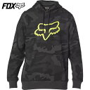 FOX RACING フォックスレーシング レガシーフォックス ヘッドカモプルオーバーパーカーブラックカモ LEGACY FOX HEAD CAMO PULLOVER HOODIE black camo