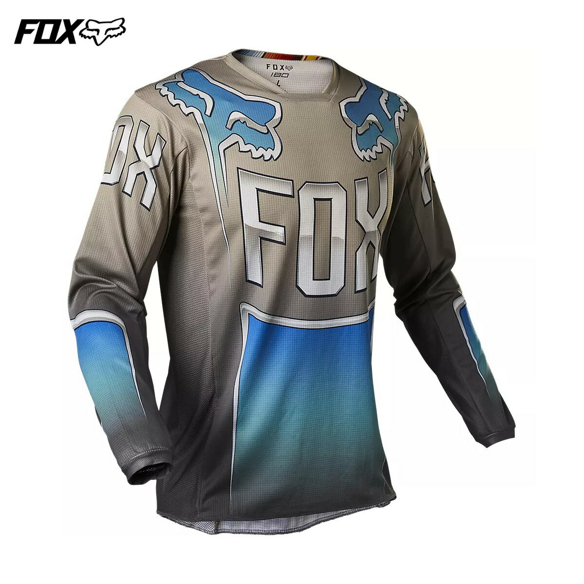 FOX RACING フォックスレーシング 180ジャージ セントロ ブルー/グレー 180 CNTRO JERSEY BLU/GRY