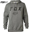 FOX RACING フォックスレーシング レガシーモス プルオーバーパーカー ヘザーグラファイト LEGACY MOTH PULLOVER HOODIE Heather Graphite