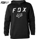 FOX RACING フォックスレーシング レガシーモス プルオーバーパーカー ブラック LEGACY MOTH PULLOVER HOODIE black