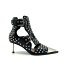 Alexander McQueen アレキサンダー マックイーン ケージ スタッズ ヒール ブラック Cage Studded Heels Black