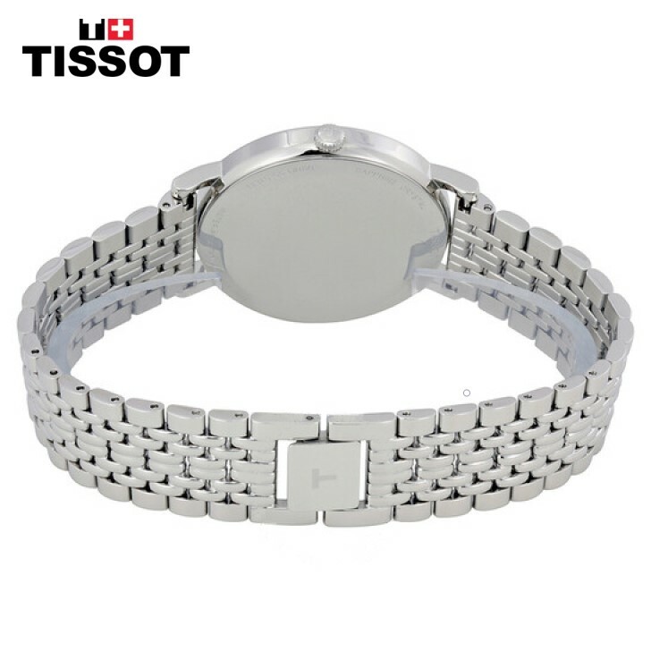TISSOT ティソ ル T-クラシック エブリタイム ロジウム ダイヤル ユニセックス T-Classic Everytime Rhodium Dial Unisex