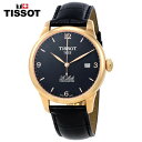 TISSOT ティソ ル ル ロックル オートマティック COSC ブラック ダイヤル メンズ 腕時計 Le Locle Automatic COSC Black PVD Men 039 s Watch