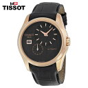 TISSOT ティソ クチュリエ オートマティック ブラック ダイヤル ブラック レザー メンズ 腕時計 Couturier Automatic Black Dial Black Leather Men 039 s Watch