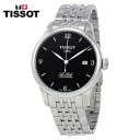 TISSOT ティソ ル ロックル クロノメーター オートマティック ブラック ダイヤル メンズ 腕時計 Le Locle Chronometre Automatic Black Dial Men 039 s Watch