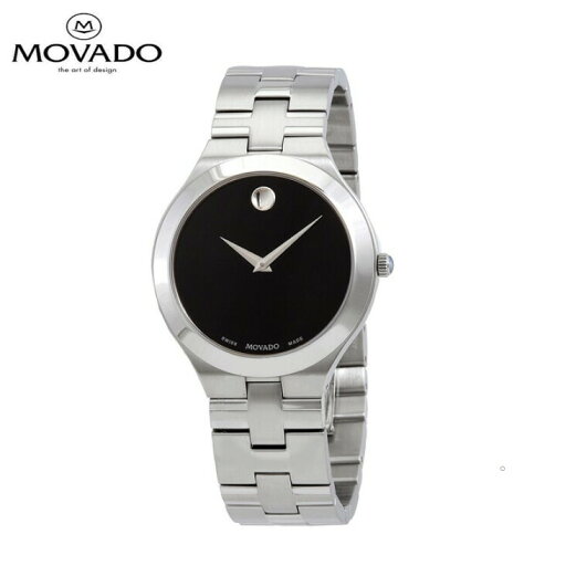MOVADO モバード ジュロ クォーツ ブラック ダイヤル メンズ 腕時計 Juro Quartz Black Dial Men's Watch MOVADO モバード ジュロ クォーツ ブラック ダイヤル メンズ 腕時計 Juro Quartz Black Dial Men's Watch