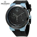 MOVADO モバード ボールド・フュージョン クロノグラフ クォーツ ブラックダイヤル メンズウォッチBold Fusion Chronograph Quartz Black Dial Men's Watch(2)