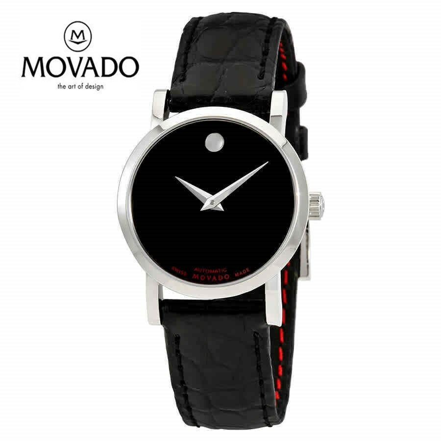 MOVADO モバード レッドレーベル オートマチック ブラックダイヤル メンズウォッチRed Label Automatic Black Dial Men s Watch