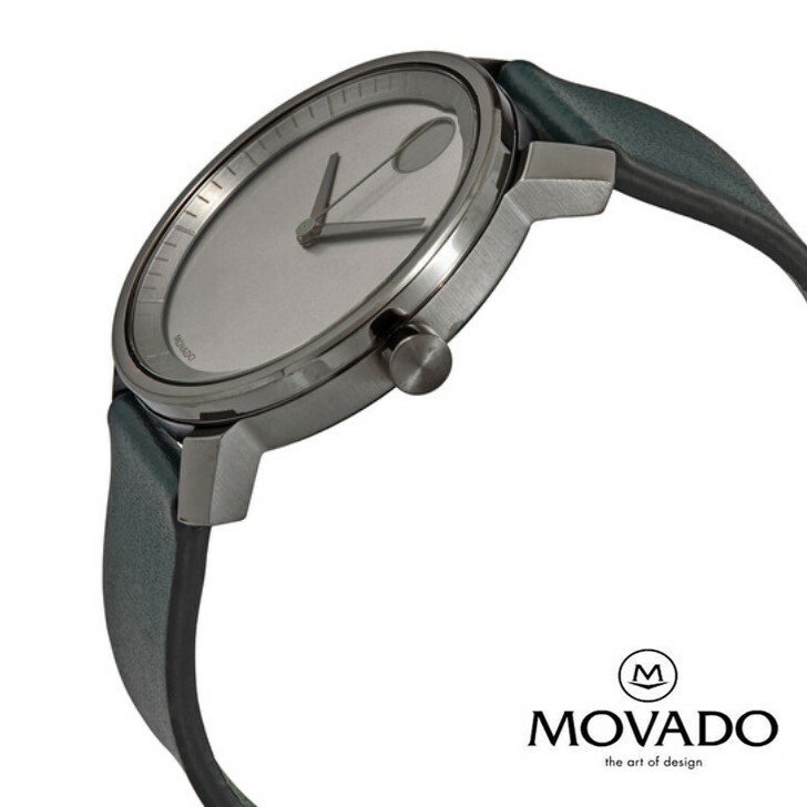 MOVADO モバードトレンドクオーツグレーダイヤルメンズウォッチTrend Quartz Grey Dial Men's Watch