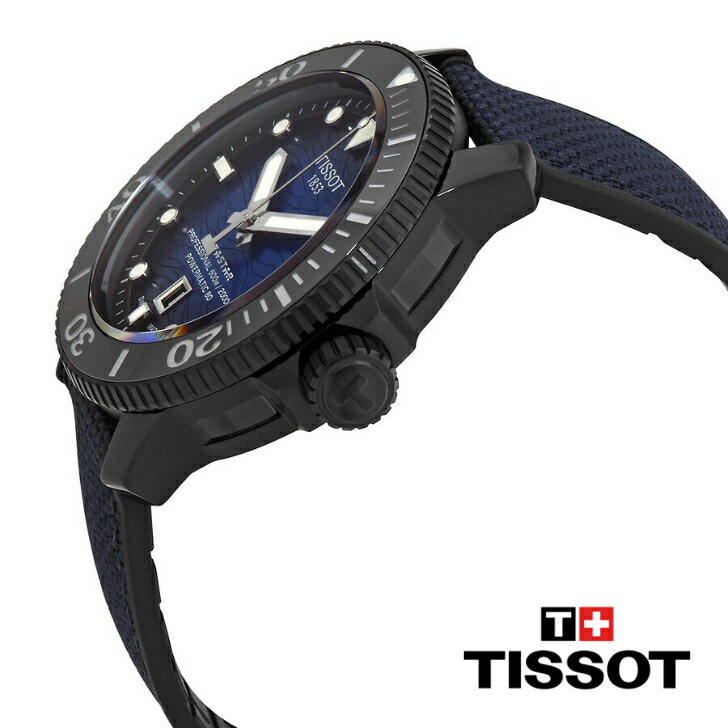 TISSOT ティソ シースター 2000 オートマチック グレイド ブルーダイヤル メンズウォッチ　Seastar 2000 Automatic Graded Blue Dial Men's Watch