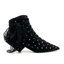 YVES SAINT LAURENT イヴ サン ローラン パリブレイズ45 クリスタルブーツ-ブラックParis Blaze 45 Crystals Boots-Black【通常価格$1990】