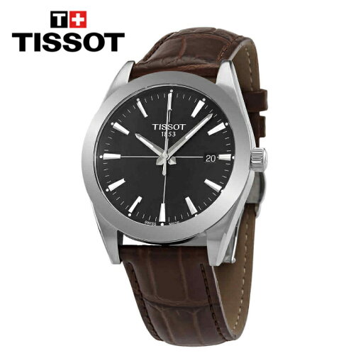 TISSOT ティソ ジェントルマン クオーツ ブラックダイヤル メンズウォッチ Gentleman Quartz Black Dial Men's Watch TISSOT ティソ ジェントルマン クオーツ ブラックダイヤル メンズウォッチ Gentleman Quartz Black Dial Men's Watch