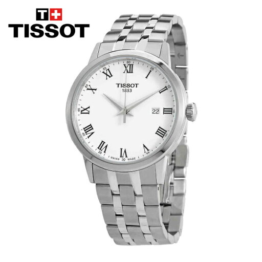 TISSOT ティソ クラシックドリーム クオーツ ホワイトダイヤル メンズ 腕時計 Classic Dream Quartz White Dial Men's Watch TISSOT ティソ クラシックドリーム クオーツ ホワイトダイヤル メンズ 腕時計 Classic Dream Quartz White Dial Men's Watch