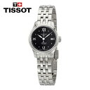 TISSOT ティソ ル・ロックル オートマティック ブラックダイヤダイヤル レディースウォッチ Le Locle Automatic Black Diamond Dial Ladies Watch