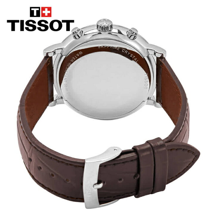 TISSOT ティソ カーソン プレミアム クロノグラフ クオーツ ホワイトダイヤル ウォッチ Carson Premium Chronograph Quartz White Dial Watch