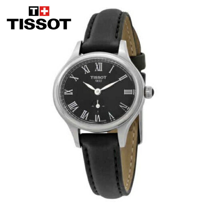 TISSOT eB\ xEI sbR ubN_C fB[XEHb` Bella Ora Piccola Black Dial Ladies Watch