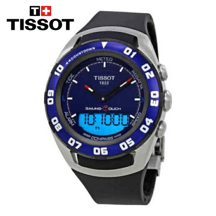 TISSOT ティソ セーリングタッチ アナログ デジタル メンズウォッチ Sailing Touch Analog-Digital Men 039 s Watch