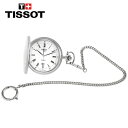 TISSOT eB\ THlbg XeXX`[|PbgEHb` Savonnettes Stainless Steel Pocket Watch