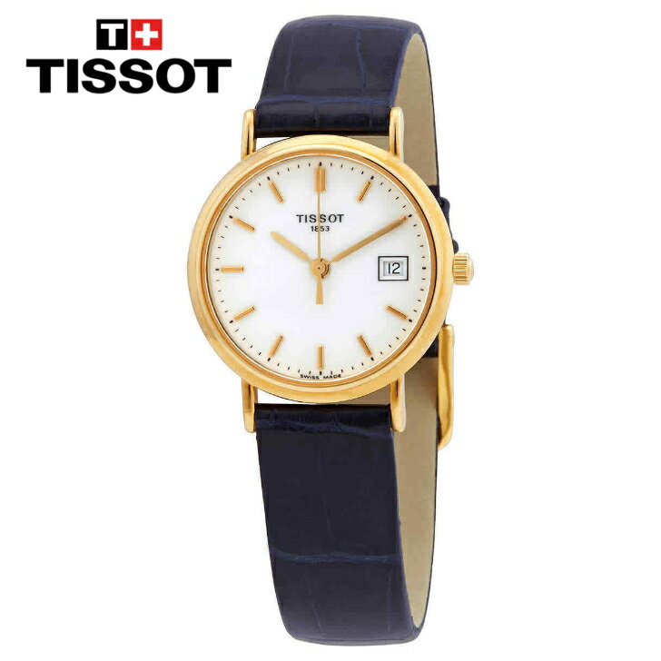 TISSOT eB\ IB NI[c zCg_C fB[XEHb` Orovil Quartz White Dial Ladies Watch