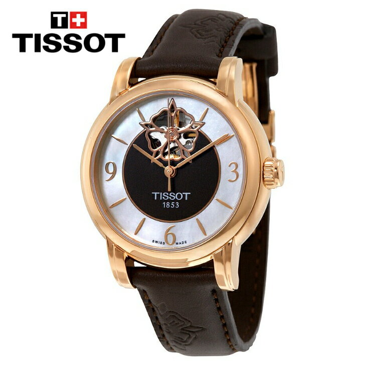 TISSOT eB\ eB[NVbN fBn[g I[g}`bN fB[XEHb` T-Classic Lady Heart Automatic Ladies Watch