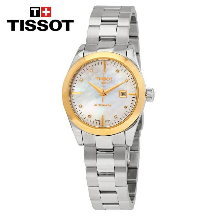 TISSOT eB\ I[g}eBbN _Ch 10.4 _C fB[XEHb` Automatic Diamond 10.4 Dial Ladies Watch