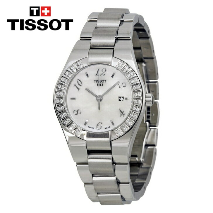 TISSOT eB\ OX|[c }U[Iup[_C XeXX`[ fB[XEHb` Glam Sport Mother of Pearl Dial Stainless Steel Ladies Watch