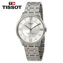 TISSOT ティソ シュマン デ トゥレル オートマティック ダイヤモンド シルバーダイアル メンズウォッチ Chemin des Tourelles Automatic Diamond Silver Dial Men 039 s Watch