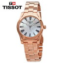 TISSOT eB\ eB-EF[u NI[c zCg}U[Iup[_C fB[XEHb` T-Wave Quartz White Mother of Pearl Dial Ladies Watch