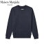 Maison Margiela ᥾ޥ른 եƥååȥ󡦥롼ͥååȥ ֥롼 Four Stitch Cotton Crewneck Sweatshirt Blue