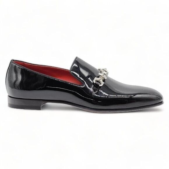 Christian Louboutin クリスチャン ルブタン エクイスウィング フラットパテントレザーシューズ Equiswing Flat Patent Leather Shoes Size