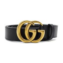 【中古品】GUCCI グッチ GGマーモント ベルト GG MARMONT BELT 85/34【USED】