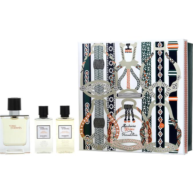 HERMES GX e[hGXZbgiI[fg{wAAh{fBV[WF{At^[VFCu[VjTerre DfHERMES Set (EDT 50ml + Hair & Body Shower Gel 40ml + After-shave Lotion 40ml)