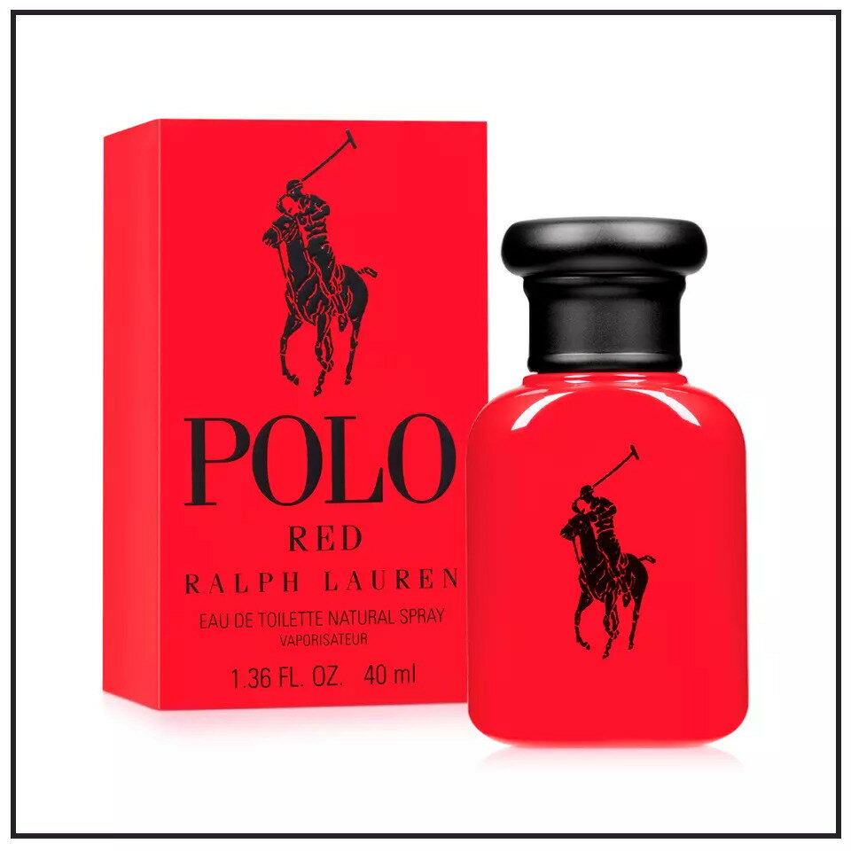 RALPH LAUREN t[ | bh I[hg POLO RED EDT 40ml