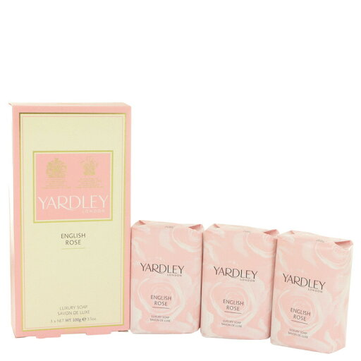 Yardley London ヤードレーロンドン イングリッシュローズ ラグジュアリー ソープ English Rose Luxury Soap 100g x 3 Yardley London ヤードレーロンドン イングリッシュローズ ラグジュアリー ソープ English Rose Luxury Soap 100g x 3