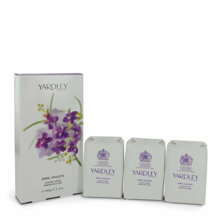 Yardley London 䡼ɥ졼ɥ ץ Хå  April Violets Soap 100g x 3