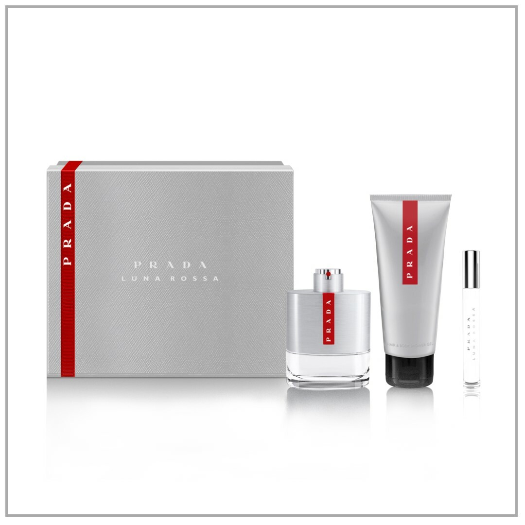 PRADA ץ ʥå ǥѥե å Luna Rossa EDT Set