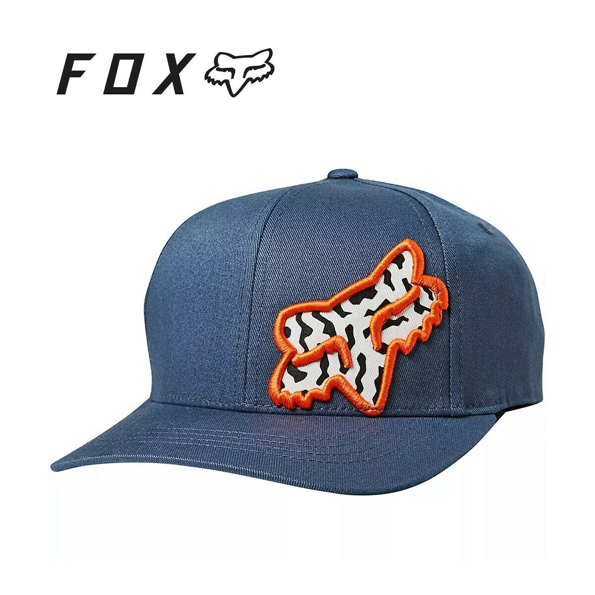 FOX RACING フォックスレーシング ユース サイコシス フレックスフィット ハット ブルースチール YOUTH PSYCOSIS FLEXFIT HAT Blue Steel