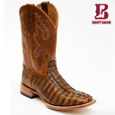 BOOT BARN ブートバーン コディ ジェームズ メンズ エキゾチック カイマン テール スキン ブロード スクエア ブラウン CODY JAMES MEN'S EXOTIC CAIMAN TAIL SKIN BROAD SQUARE BROWN