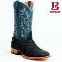 BOOT BARN u[go[ RfBWF[Y Y sN \E GL]`bN u[h XNGA u[ CODY JAMES MEN'S PIRARUCU SOUL EXOTIC BROAD SQUARE BLUE