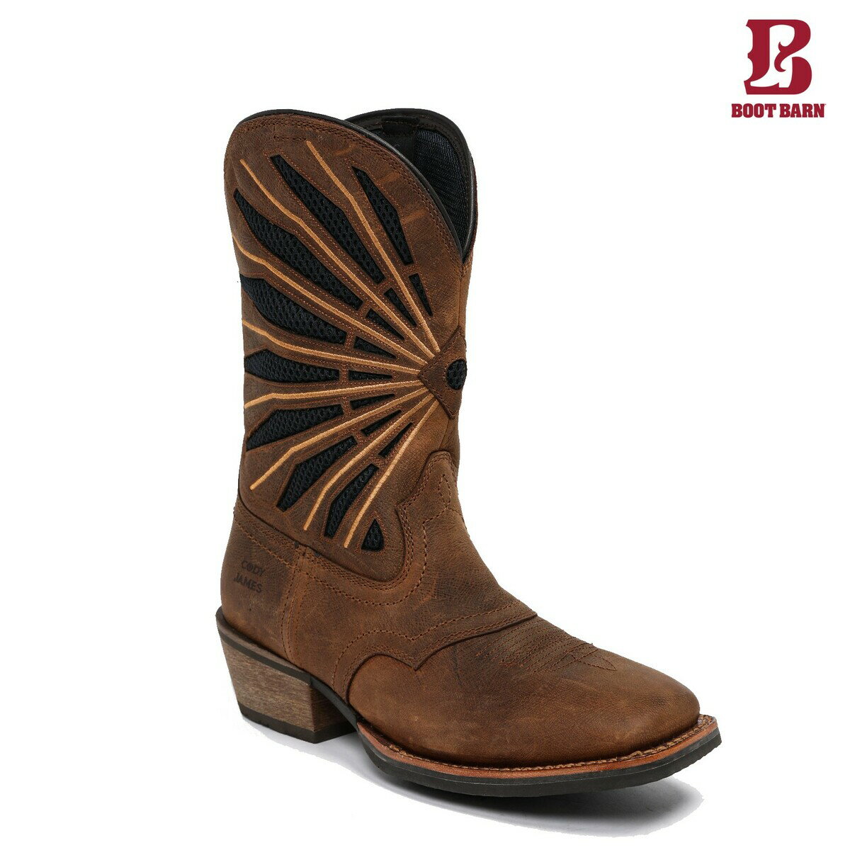 BOOT BARN ブートバーン コディジェームズ メンズ セロ グラビティ クール ブーツ ワイド スクエア ブラウン CODY JAMES MEN'S XERO GRAVITY COOL BOOTS WIDE SQUARE BROWN