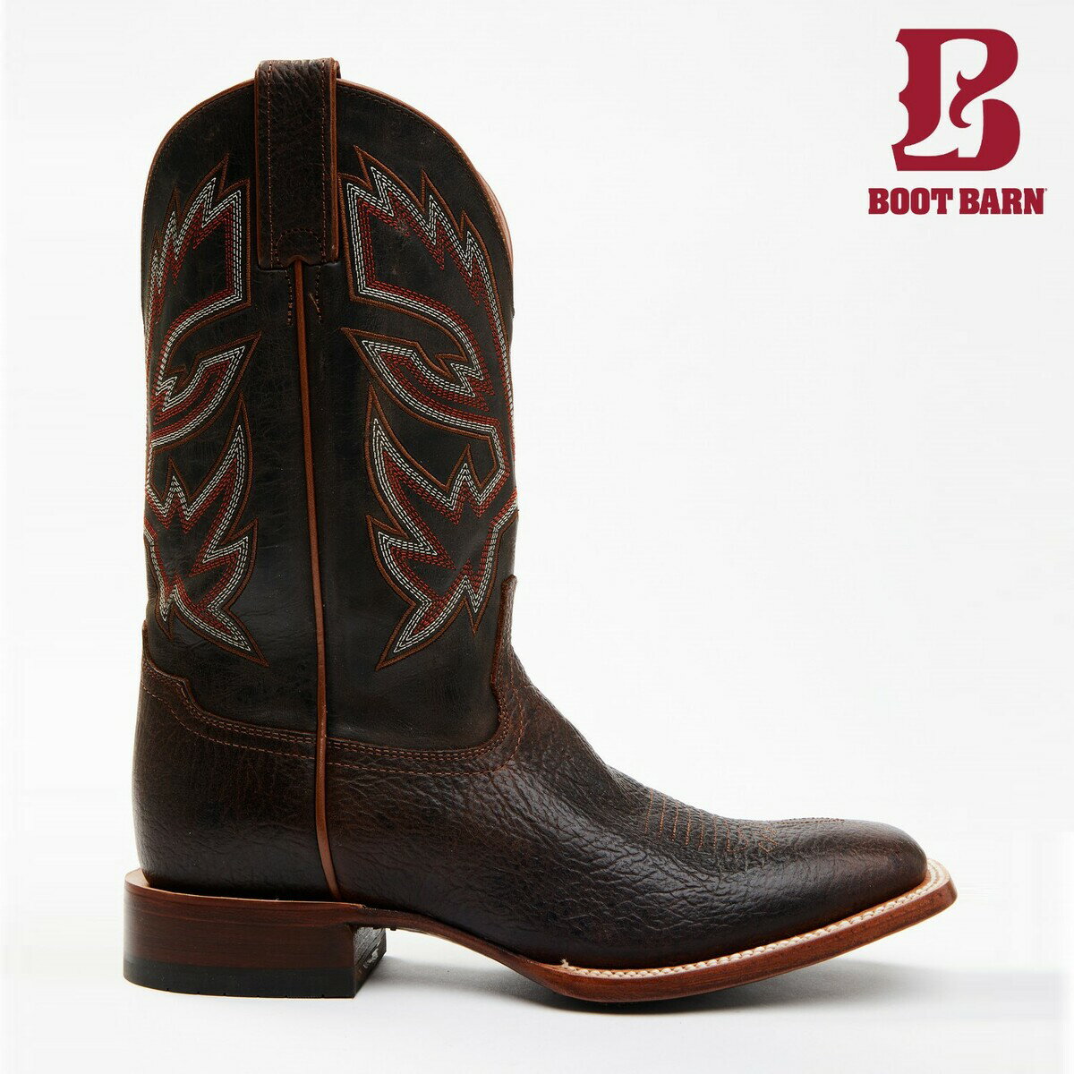 BOOT BARN ブートバーン コディジェームズ メンズ ビッグ ダディ ウエスタン ブロード スクエア ダック ブラウン CODY JAMES MEN'S BIG DADDY WESTERN BROAD SQUARE DARK BROWN 2