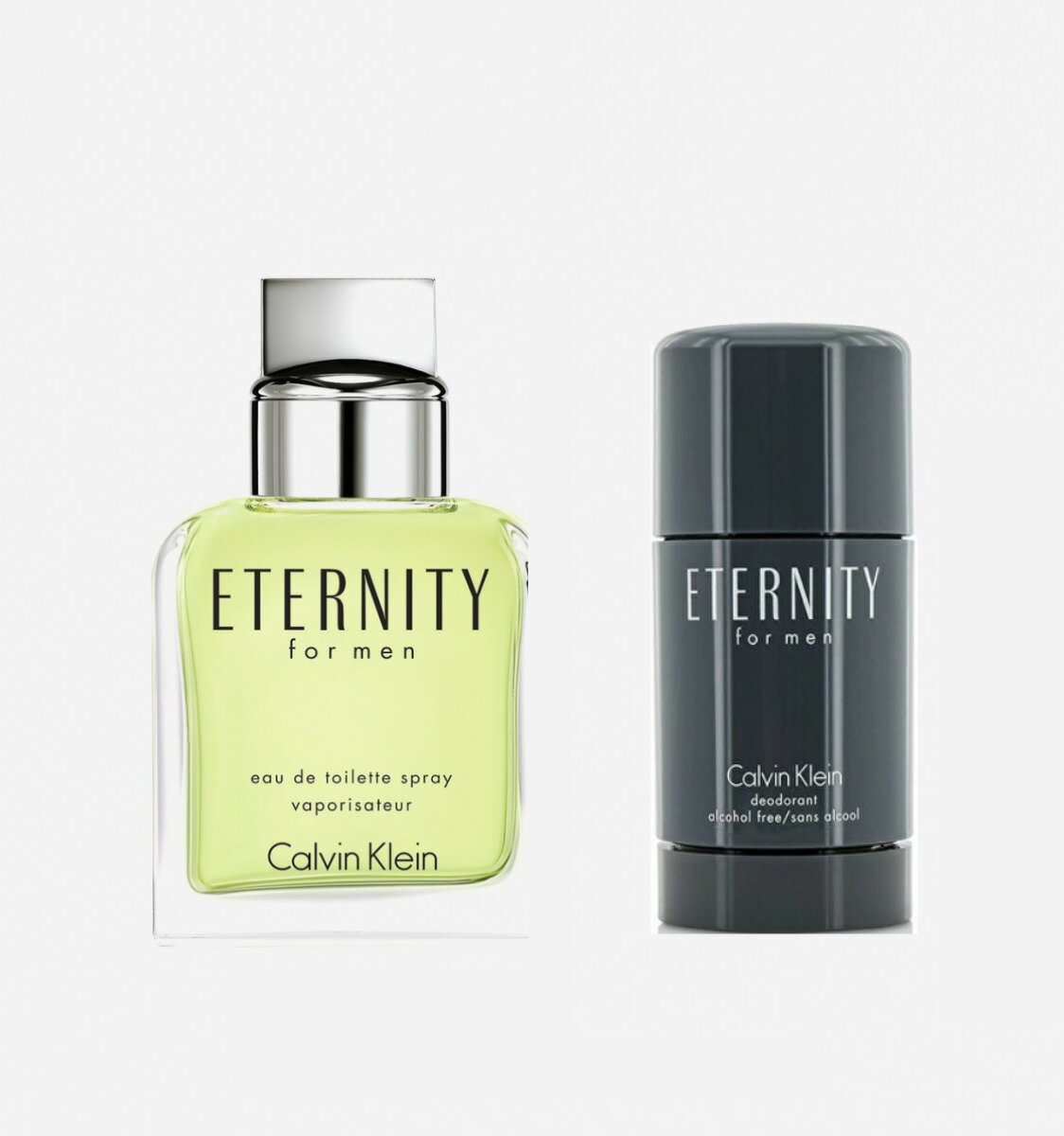 CALVIN KLEIN JoNC G^jeB I[hg + JoNC G^jeB fIhg XeBbN Eternity EDT 100ml + Eternity Deodorant Stick 75g